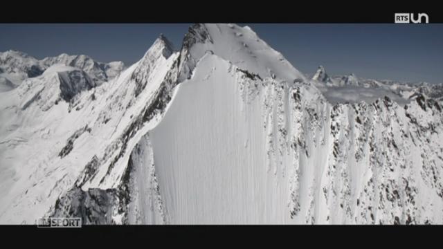 Ski freeride: Jérémie Heitz pratique le ski de pente raide