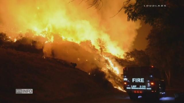 Les feux de forêt ravagent la Californie et le Nouveau-Mexique