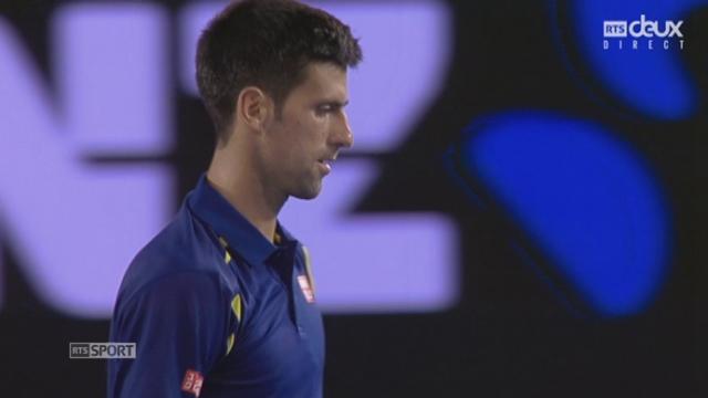 1-4 de finale, Novak Djokovic (SRB) - Kei Nishikori (JPN) (6-3, 6-2) :
