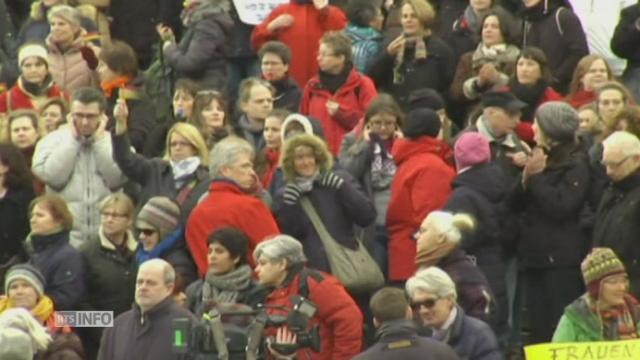 Manifestation de femmes à Cologne