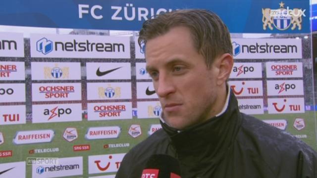 FC Zurich - FC Sion (0-1): interview de Reto Ziegler