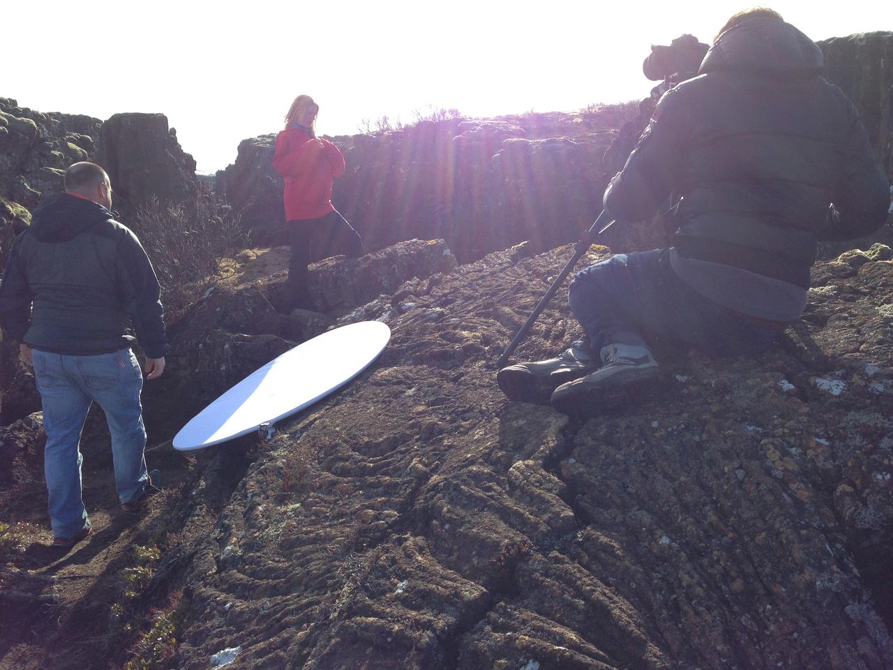 Le rift - tournage de l'émission.