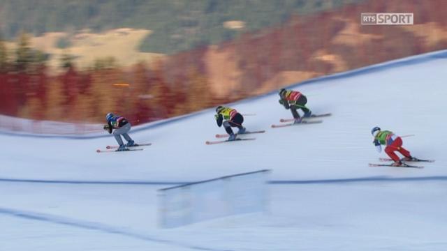 Skicross hommes, Montafon (AUT), finale: le Suisse Bischofberger termine 3e