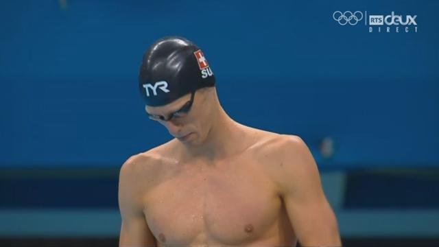 Natation, 200m 4 nages messieurs. 5e de sa série, le Suisse Jérémy Desplanches se qualifie pour les demi-finales