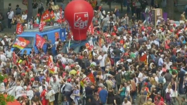 Les opposants à la loi Travail défilent une nouvelle fois à Paris