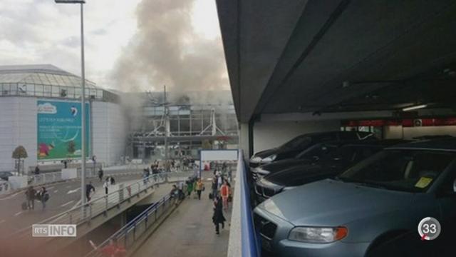 Bruxelles: l'aéroport a été la cible d'un attentat