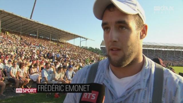 lutte: interview de Frédéric Emonet après sa victoire