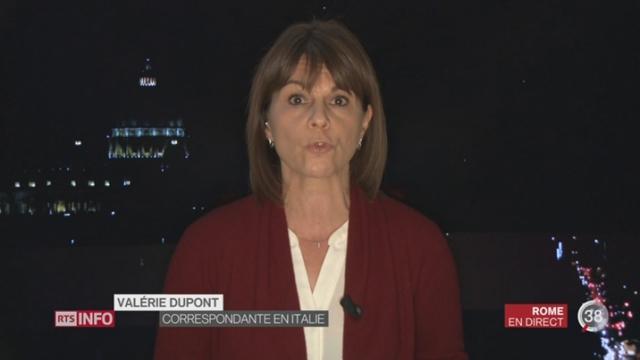 Italie - Nouveau gouvernement: le point avec Valérie Dupont, à Rome