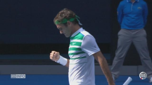 Tennis - Open d’Australie: Roger Federer sort victorieux en 3 sets face à Berdych