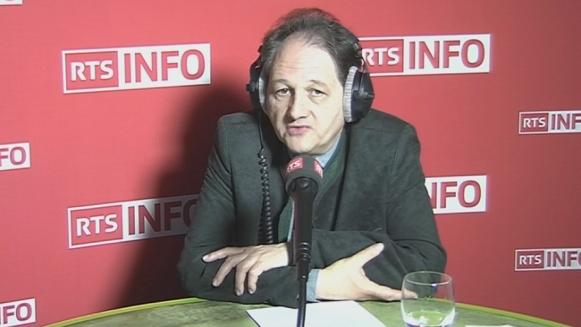 Gilbert Casasus, directeur du Centre d'Études européennes (UNIFR). [RTS]