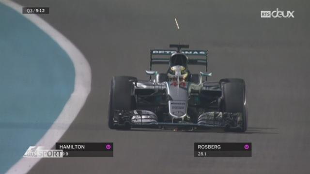 Formule 1 - GP d’Abu Dhabi: Lewis Hamilton s'élancera en pole position