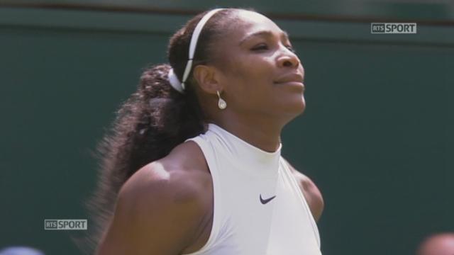 Dames. 1er tour: Serena Williams (USA-1) – Amra Sadikovic (SUI) (6-2 6-4). Trois balles de match pour l’Américaine face à une bonne Suissesse