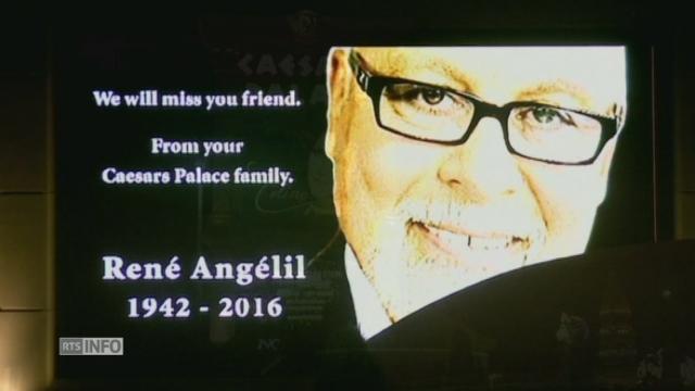 Las Vegas rend hommage à René Angélil