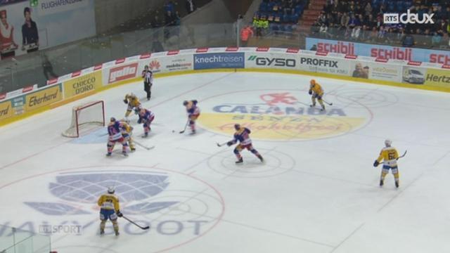 Hockey- Playoffs LNA: Davos se qualifie facilement aux dépens de Kloten après une dernière victoire (4-1)