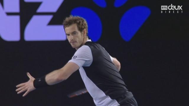 1-2 finale messieurs, Milos Raonic (CAN) - Andy Murray (GBR) (6-4, 5-7, 7-6, 4-6, 2-6) : Murray achève un Raonic blessé, et affrontera Djokovic en finale