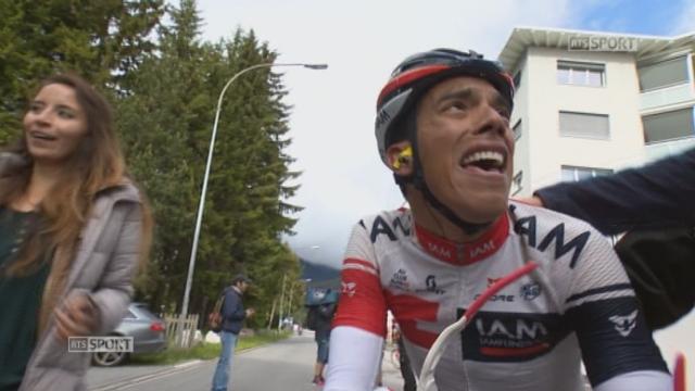 9e etape (Davos – Davos, 57 km): Jarlinson Pentano (COL) remporte cette dernière étape après un superbe sprint final