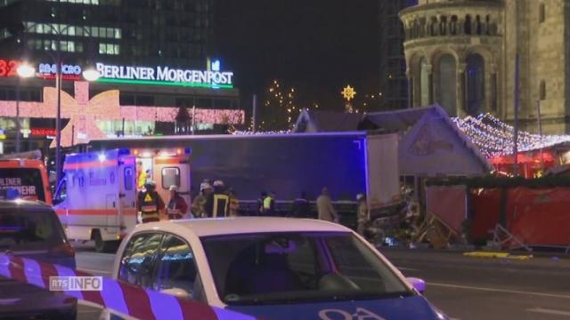 Berlin après l'attaque du camion fou