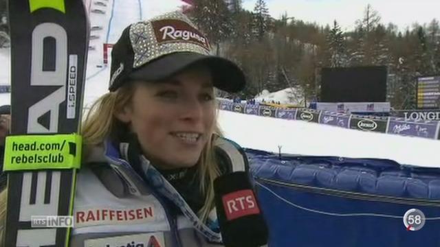 Ski: Lara Gut s'est imposée lors de la descente