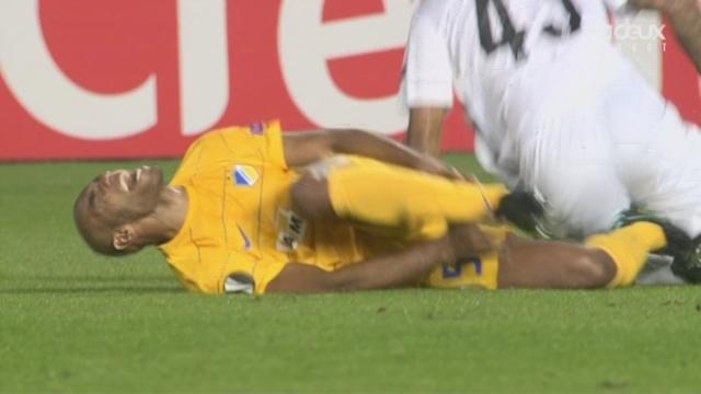 Gr. B, Apoel FC – Young Boys (0-0) : à peine entré en jeu, Mbabu effectue un tacle assassin sur Carlao et prend rouge