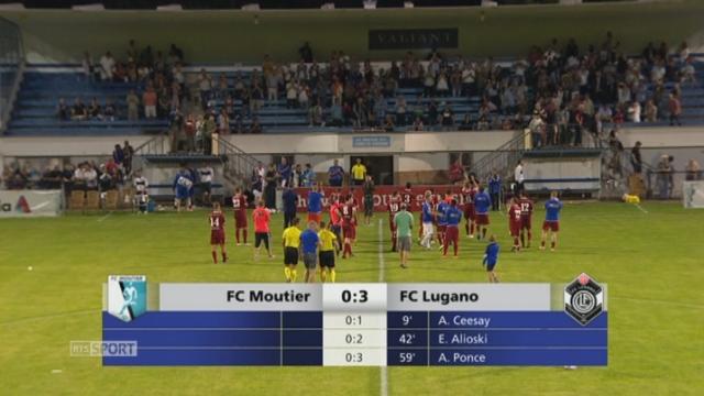 Moutier - Lugano (0-3): les Luganais s'imposent facilement dans le Jura Bernois