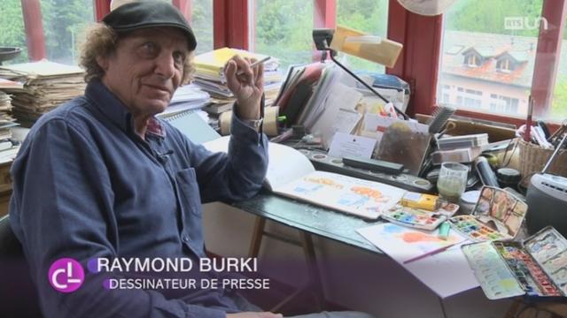 Les dessins de Raymond Burki accompagnent le quotidien des Vaudois