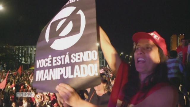 Nombreuses manifestations au Brésil en faveur de Dilma Rousseff