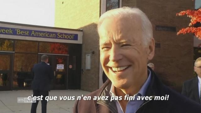 Joe Biden: "Je continuerai à m'engager"