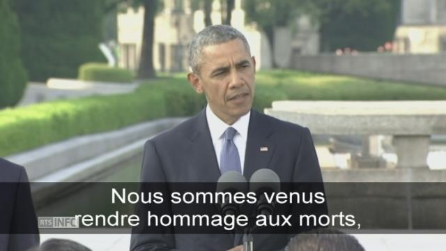 Extraits du discours de Barack Obama à Hiroshima