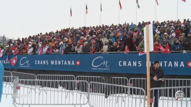 Ski: l’annulation de la descente à Crans-Montana est un coup dur pour les finances de l’organisation