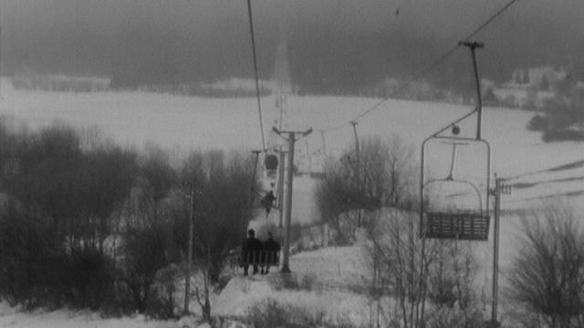 La station de ski de Chasseral, parée. [RTS]