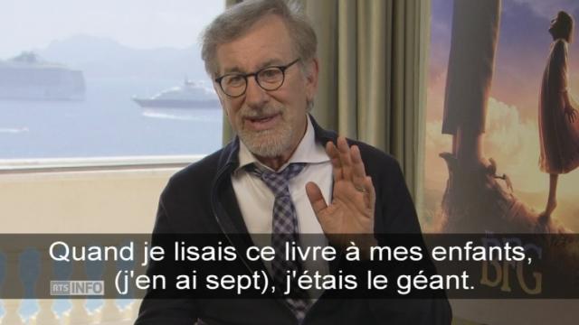 Steven Spielberg revient sur son nouveau film, "Le Bon Gros Géant"