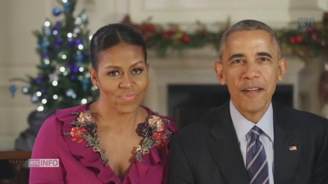 Le président Obama adresse ses derniers voeux de Noël