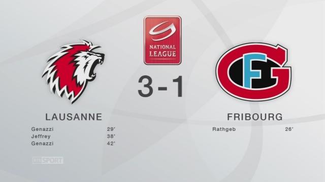 Lausanne - Fribourg 3-1 (0-0 2-1 1-0)