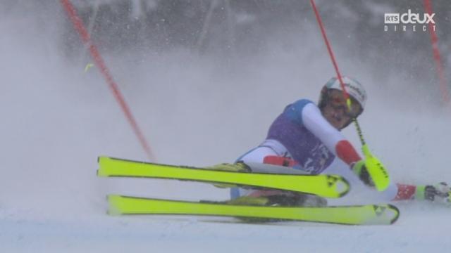 Slalom messieurs, 2e manche: Daniel Yule (SUI)