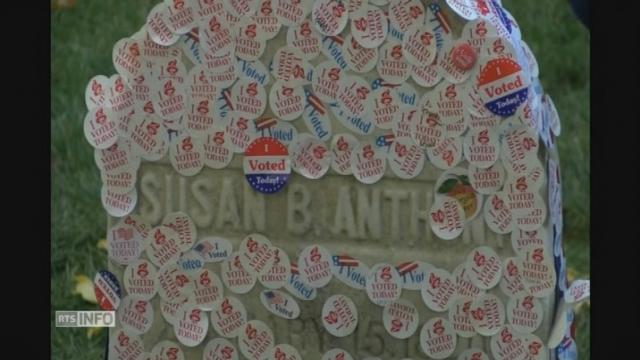 Les hommages affluent sur la tombe de Susan B. Anthony