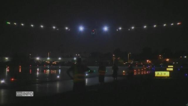 Les images de l'atterrissage de Solar Impulse en Arizona