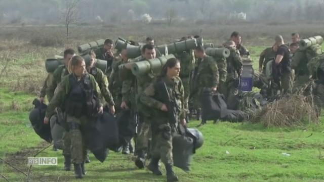 La Macédoine déploie des soldats additionnels à sa frontière avec la Grèce