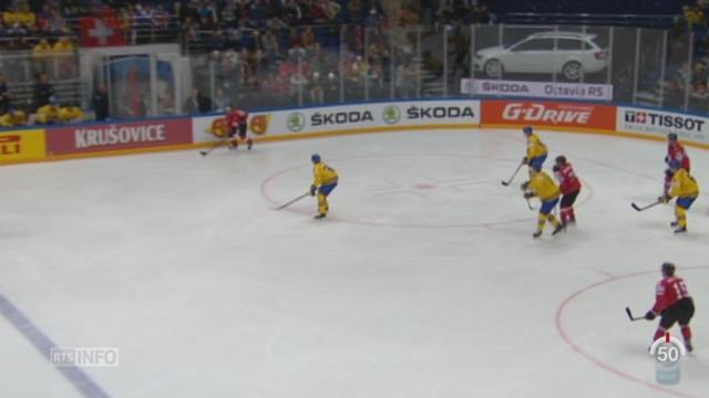 Hockey - Championnats du monde de Moscou: les Helvètes se sont inclinés 3-2 tb face à la Suède