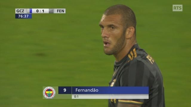 Grasshopper - Fenerbahce Istanbul (0-1). 77e minute: les Turcs passent l’épaule grâce au Brésilien Fernandao