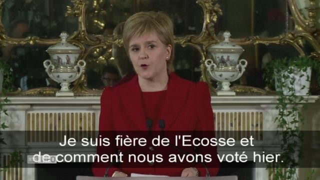 Un 2ème référendum sur l'indépendance de l'Ecosse est "sur la table"