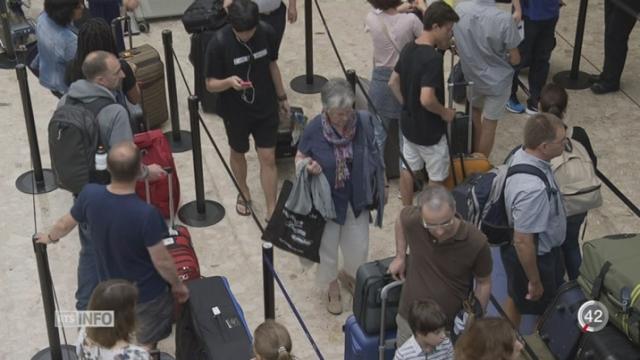 L’aéroport de Cointrin vit une journée chargée en raison des départs en vacances