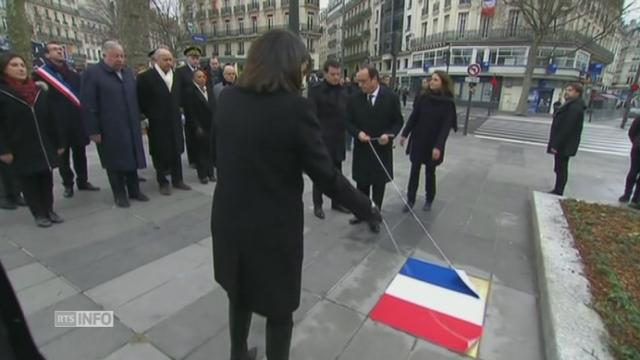 Hommage place de la Republique