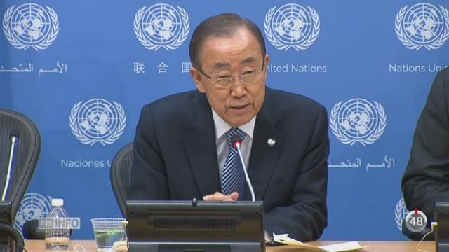 Ban Ki-Moon condamne la situation syrienne lors de sa dernière conférence de presse