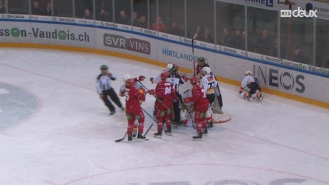 Hockey - Tour de relégation (3ème j.): Lausanne - Bienne (2 - 0)