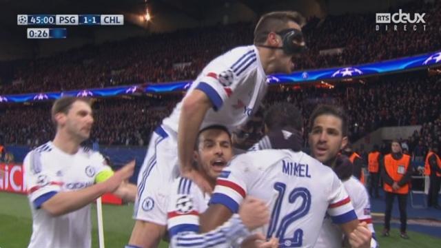 1-8, Paris SG – Chelsea FC (1-1): juste avant la pause, Chelsea égalise sur Corner par Obi Mikel