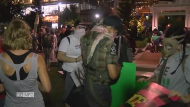 Manifestations à Charlotte malgré un couvre-feu