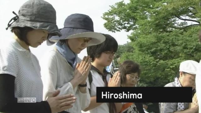 Commémorations du bombardement atomique de Hiroshima au Japon et aux Etats-Unis