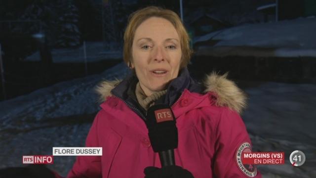 Arrivée de la neige: le point avec Flore Dussey, à Morgins (VS)