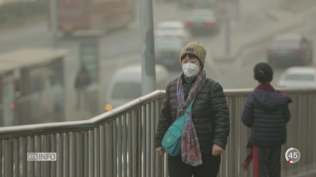 Chine: la pollution à Pékin est une véritable problématique qui rythme la vie des citoyens