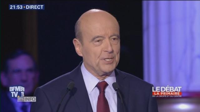 Alain Juppé corrige une imprécision de Bruno Le Maire